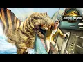 Download Lagu WEDERGEBOORTE SPINOSAURUS EET MENSEN OP!!! - Jurassic World Evolution 2 (Jurassic World Rebirth M...