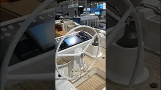A quick look at the cockpit on the Contest 56CS… #luxuryyacht #yacht #luxuryboat #luxuryyachtlife