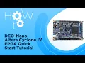 DE0-Nano - Altera Cyclone IV FPGA Quick Start Tutorial Step-by-Step