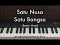 Download Lagu Satu Nusa Satu Bangsa - Liberty Manik | Piano Karaoke by Andre Panggabean