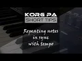 Download Lagu Auto repeat notes with one key press | Korg PA short tips | Ensemble trill | Sound trick