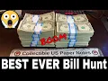BEST Bill Hunt EVER - RARE Star Notes Found Searching 1 Dollar Bills