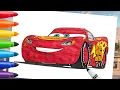 Coloring Lightning McQueen Fun Coloring Pages