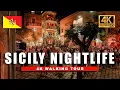 🇮🇹 Midnight in Palermo, Italy - Stroll Through Sicily's Historic Streets at Night | 4K HDR 60fps