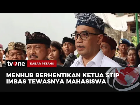 Buntut Tewasnya Taruna, Menhub Berhentikan Ketua STIP