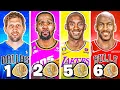 BEST NBA PLAYER FROM EACH RING TOTAL