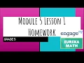 Engage NY Eureka Math Grade 5 Module 5 Lesson 1 Homework