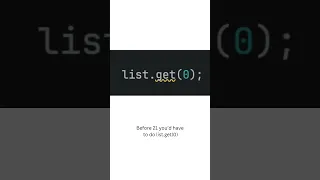 My favorite new feature of Java 21