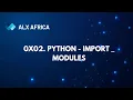 0x02 Python - import