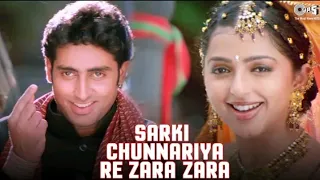 sarki chunnariya re zara lyrical l run l abhishek bachchan l bhumika alka yagnik l udit narayan
