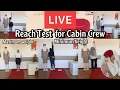 Lagu Live | reach Test for cabin crew | height \u0026 weight requirements | cabin crew training