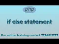 if else in php odd even program in php