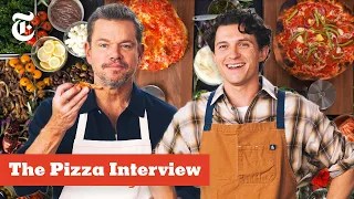 matt damon and tom holland the pizza interview nyt cooking