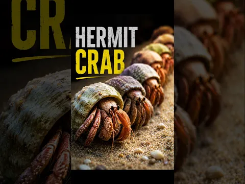 Why Does This Crab Steal Shells? 🦀😳 By Wild Adventures