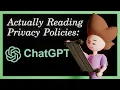 OpenAI ChatGPT Sora - Actually reading privacy policies