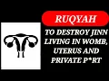 Download Lagu POWERFUL RUQYAH TO DESTROY JINN LIVING IN WOMB, UTERUS AND PRIVATE P*RT / LOVER JINN RUQYAH .