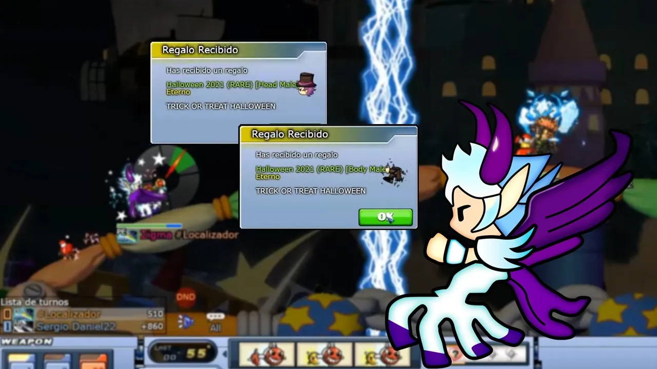 Dragonbound | ¡Feliz Halloween! - Buscando la "E" en el Server 8 🧛♀️🏰😋