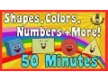 Download Lagu Shapes, Colors, Counting Songs and more! | Kids Song Compilation | The Singing Walrus