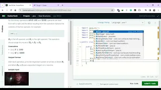 Java BitSet HackerRank