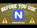 NativeScript A first impression review
