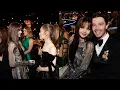 Lagu Lisa Interacts with Celebrities | Golden Globes 2026 (Ariana Grande, White Lotus cast \u0026 more)