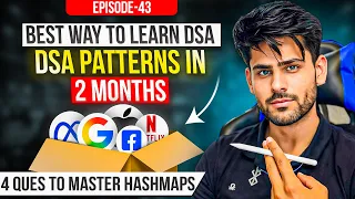 4 Questions to Master HASHMAPS in C JAVA Python DSA Patterns Course 2026