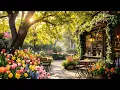 Download Lagu Morning Spring Jazz 🌸☕ Smooth Jazz Music at Cozy Garden Coffee Shop Ambience for Study, Work, Relax🎶