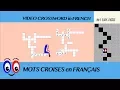 Easy French crossword