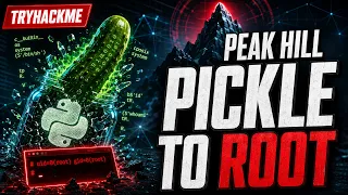 TryHackMe Free Room Peak Hill Walkthrough Python Pickle Exploit Root Privilege Escalation