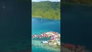 Sailing to a Bajo Village in the Togian Islands #travel #sailboat #sulawesi