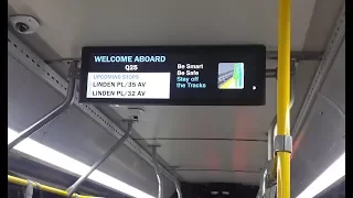 MTA Bus On Board New Flyer C40LF Q25 Bus From College Point to Whitestone Expressway