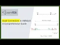Axial Connector in ABAQUS A Comprehensive Guide