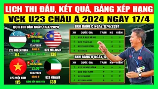Download Lịch Thi Đấu, Kết Quả, Bảng Xếp Hạng VCK U23 Châu Á 2024 Ngày 17/4 | U23 Thái Lan Gây Bất Ngờ Lớn MP3