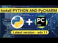 How To Install Python and PyCharm on Windows 11 Step-by-Step Installation Guide 2025