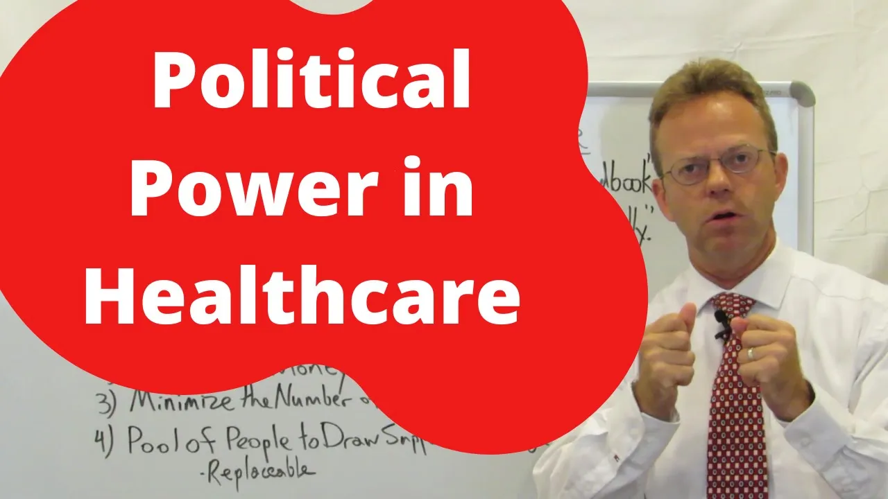 Political Power in Healthcare... Bruce Bueno de Mesquita Dictator's Handbook Applied to Healthcare