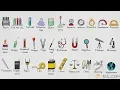Laboratory Equipment Vocabulary Words List in English