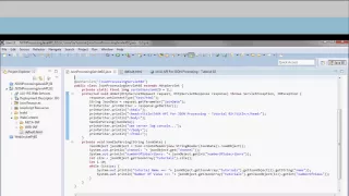 Java API for JSON Processing Tutorial 02 - Object Model API GlassFish 4 0 JDK 1 7 Servlet