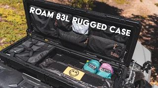 The Lowest Profile Rugged Storage Case for Camping Overlanding - Roam Adventure Co 83L Rugged Case