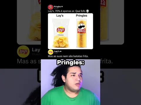 Pringles humilha a Lay's... e acaba sendo humilhada de volta 💀