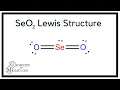 SeO2 Lewis Structure Selenium Dioxide