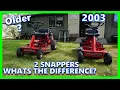 2 Old Snapper Riders 28 Deck - Start Up 1st Road Test
