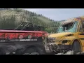 Dispatch call from 11 injured in summer camp bus crash on Highway 55