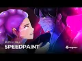 Download Lagu 🖤 We could be free | Rumi \u0026 Jinu | K-Pop Demon Hunters Speedpaint