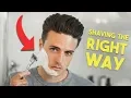 The Correct Way to Shave Stop Razor Burn Bumps Ingrown Hairs