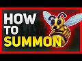 How To Summon The QUEEN BEE In Terraria