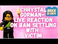 LIVE Reaction Chrystal Gorman on Statement - She SUPPORTS Mansell Happy for Him