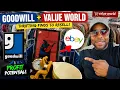 THRIFTING in Toledo Cuyahoga Ohio Goodwill Value World Thrift With Me eBay Reselling