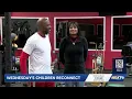 EMOTIONAL REUNION Siblings separated by foster care share emotional moment on live Adopt-a-thon