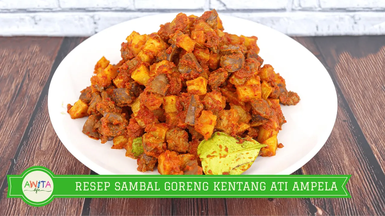 Tips Sambel Goreng kentang Hati yang Merah Merekah Buat Ketupat dan Lontong Lebaran !!. 