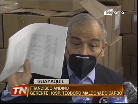 Gerente hosp. Teodoro Maldonado aclara que si hay medicinas en bodega